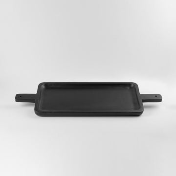 Rectangle serving plate