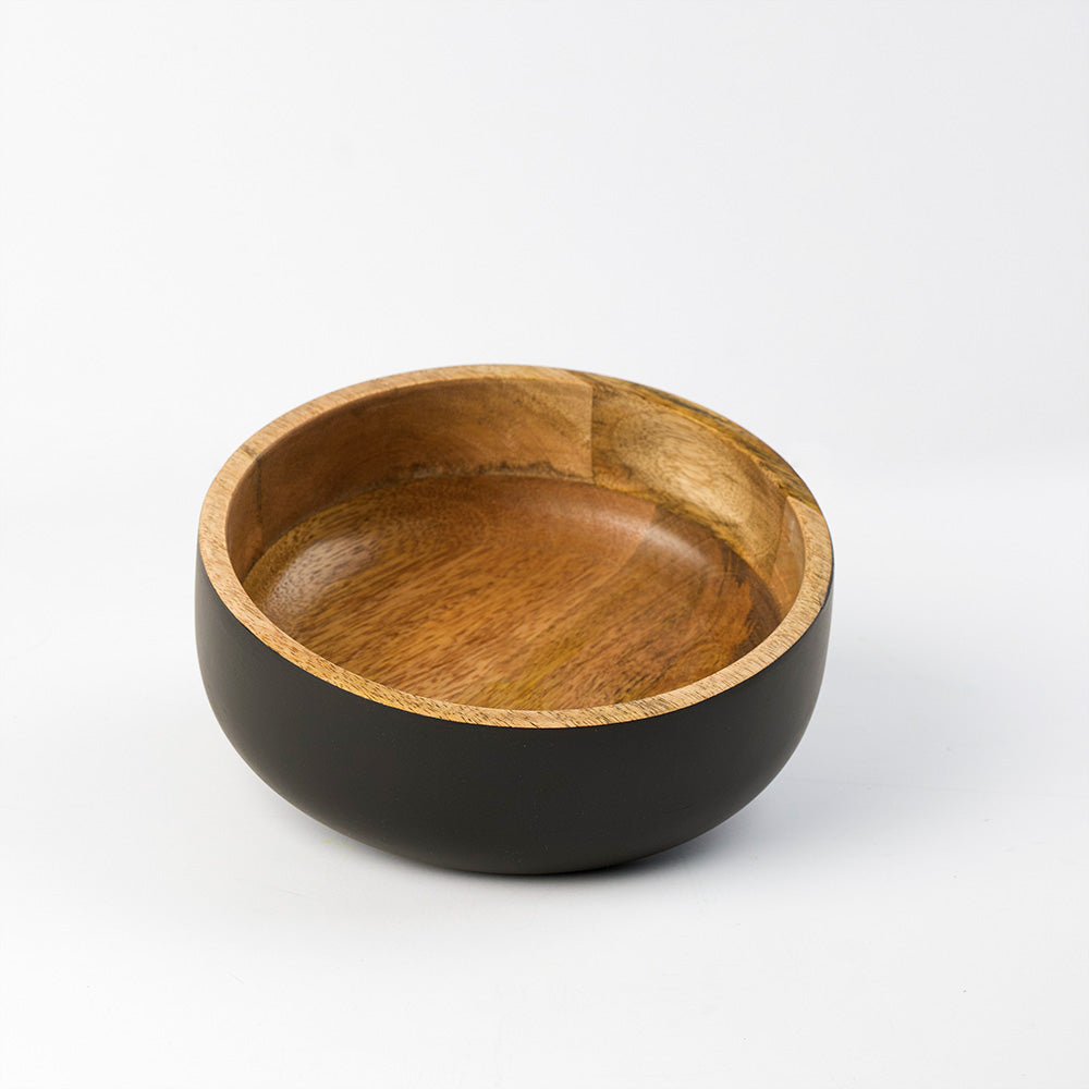 Wooden serving bowl -Medium