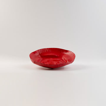 Large round metal bowl