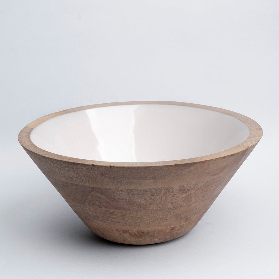 Gift Set Serving Bowl and Plate with Crescent Serving Spoons