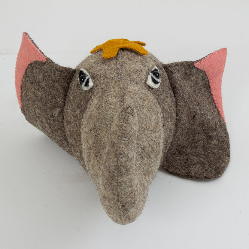 Elephant Head Pink Ears