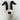 Reindeer Head Black Horn