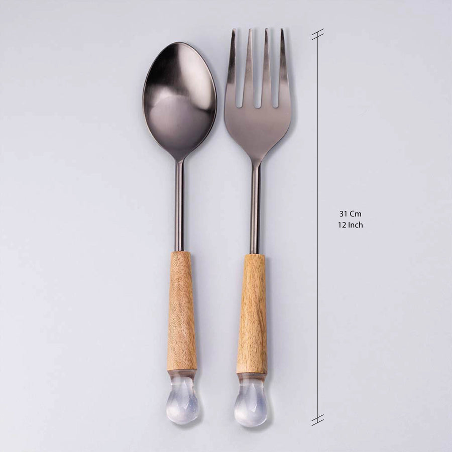 Gift Set Wooden Bowls and Serving Spoons